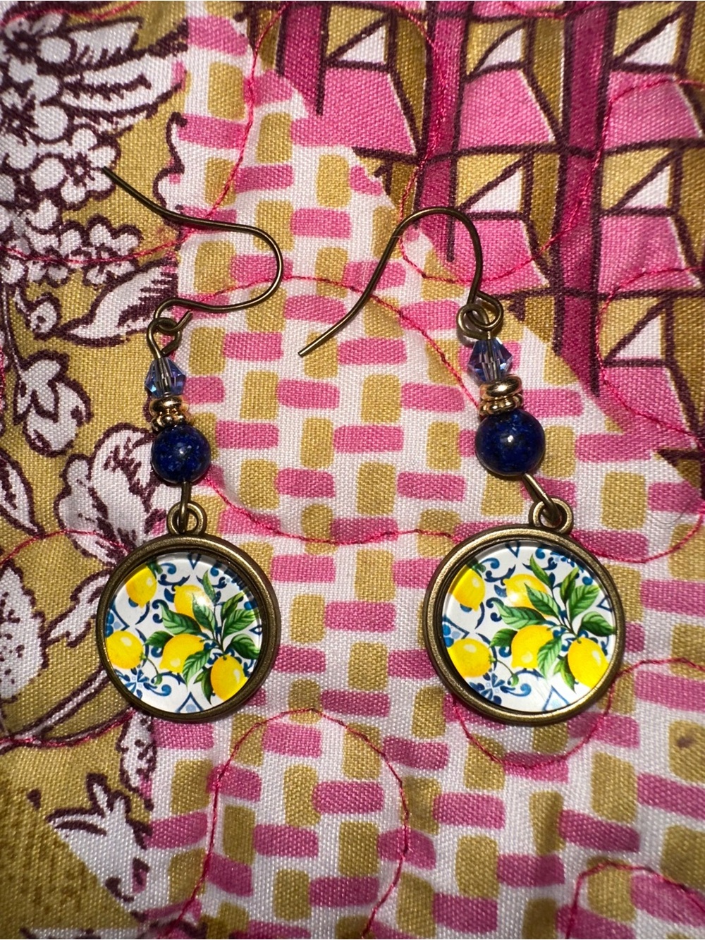 Lemon Drop Dangle Earrings